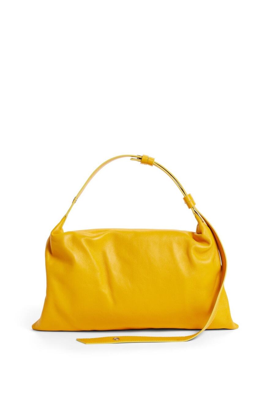 Simon Miller Mango Yellow Puffin Leather Shoulder Bag Purse